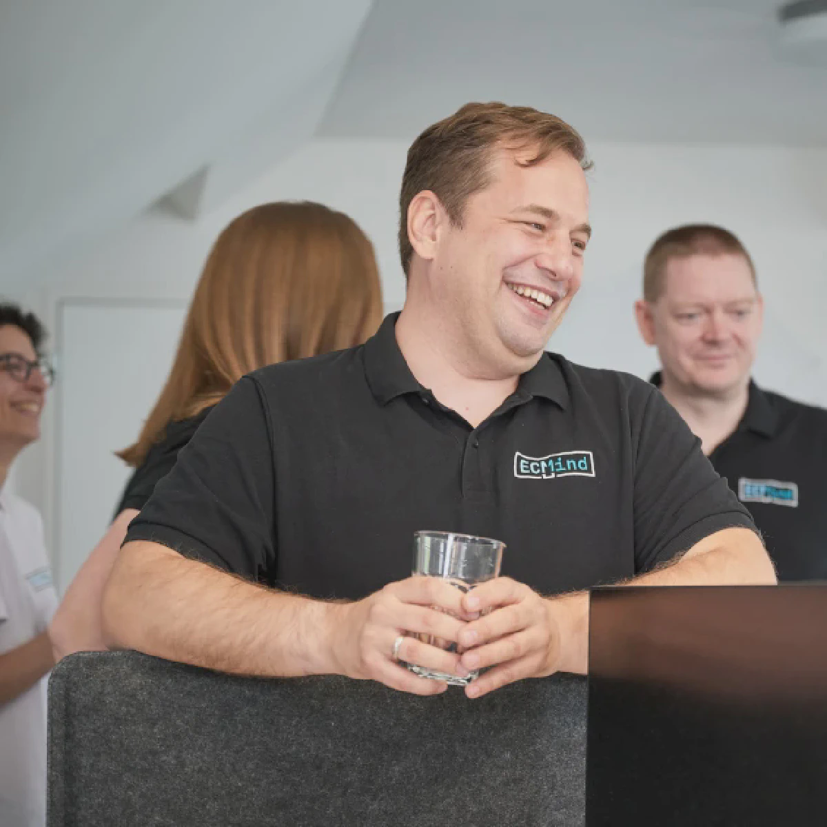 Team bei der Arbeit